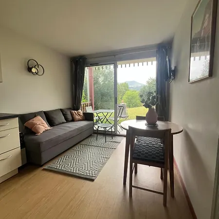 Cosy T2 Proche Espelette - Avec Piscine Chauffee Lägenhet